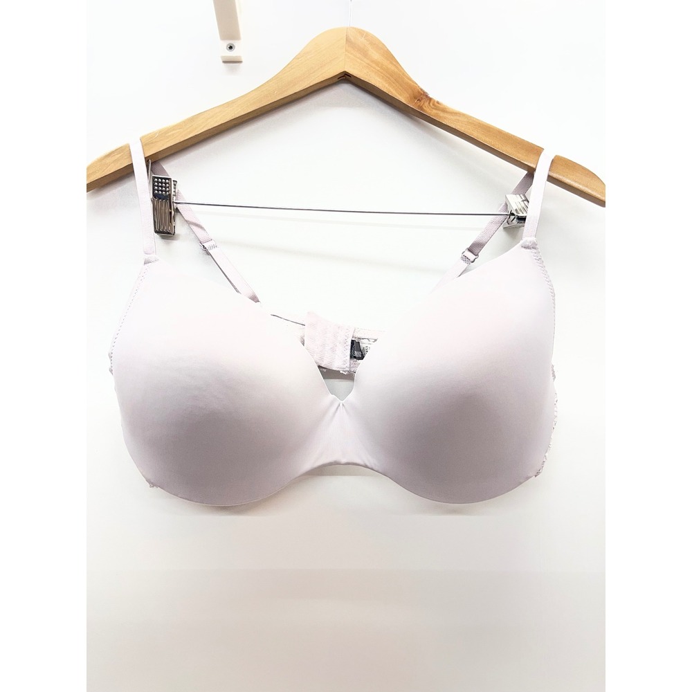 Paramour Marvelous Side Smoother T-Shirt Bra Lavender Lilac 38D P5824S